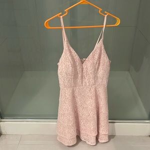 Light pink formal dress